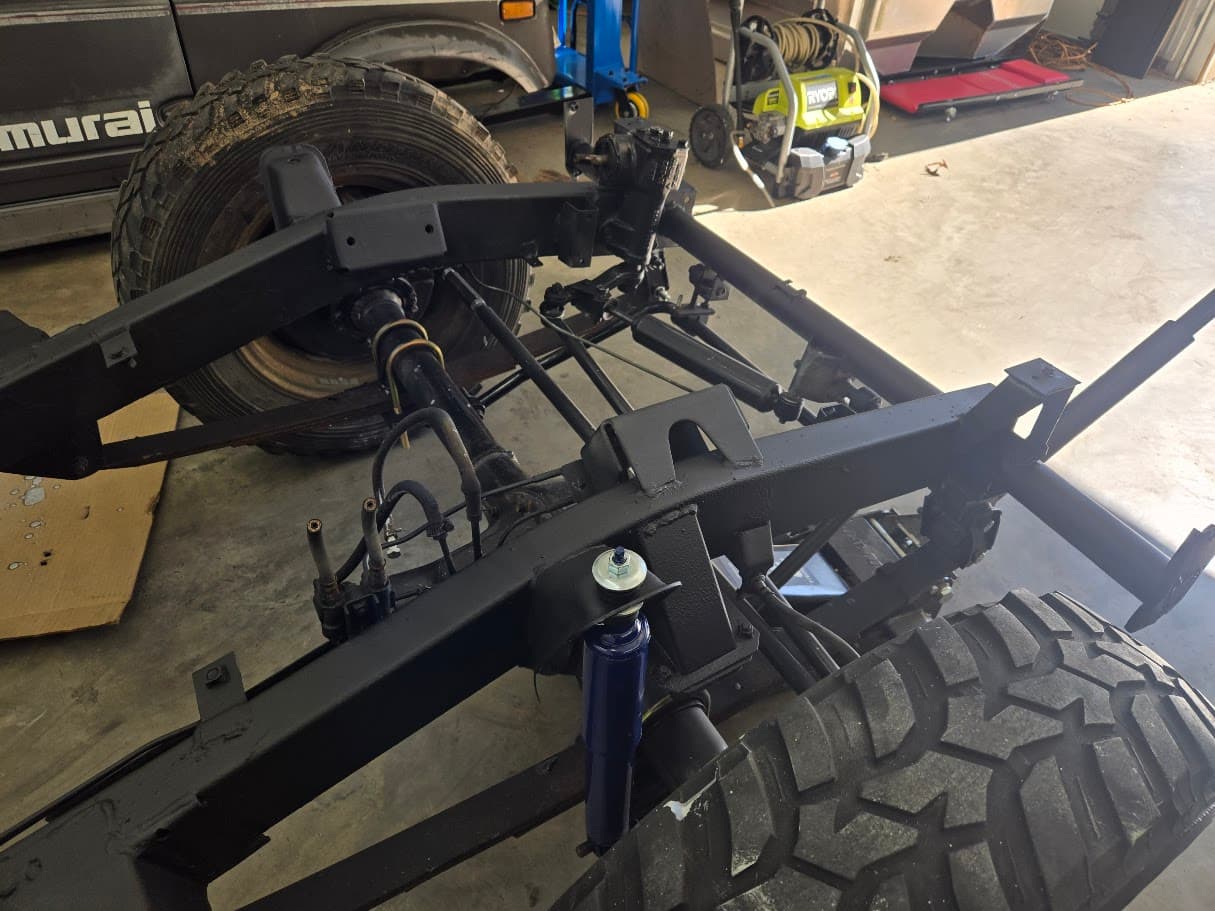 Suzuki Samurai Rolling Chassis – Aqualu Aluminum Body – Rust-Free Frame – LHD