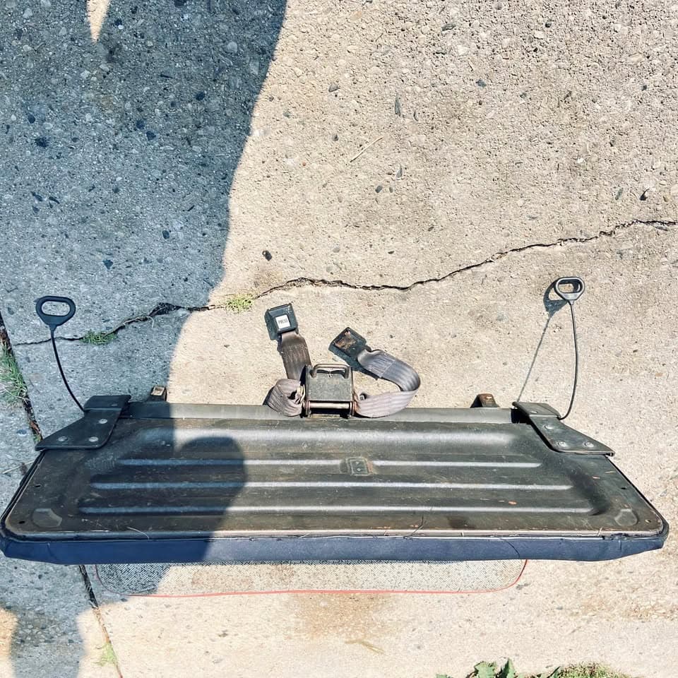 1988 Suzuki Samurai Rear Seat