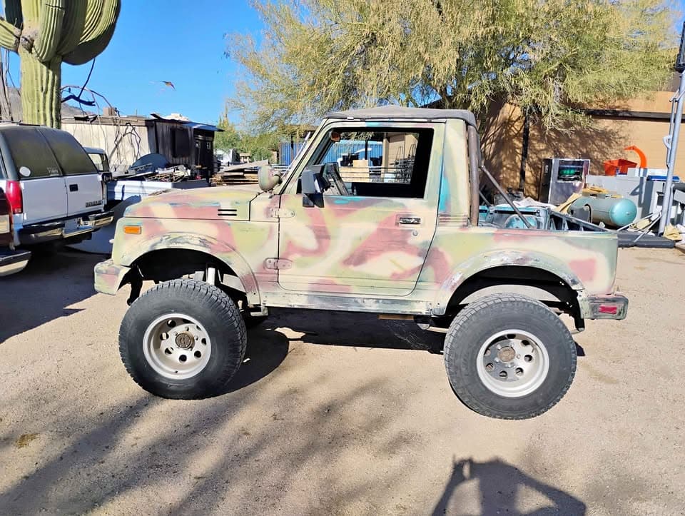 1987 Suzuki Samurai JA Convertible SUV