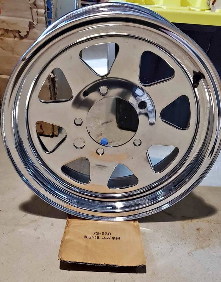 Suzuki Samurai Chrome Rims