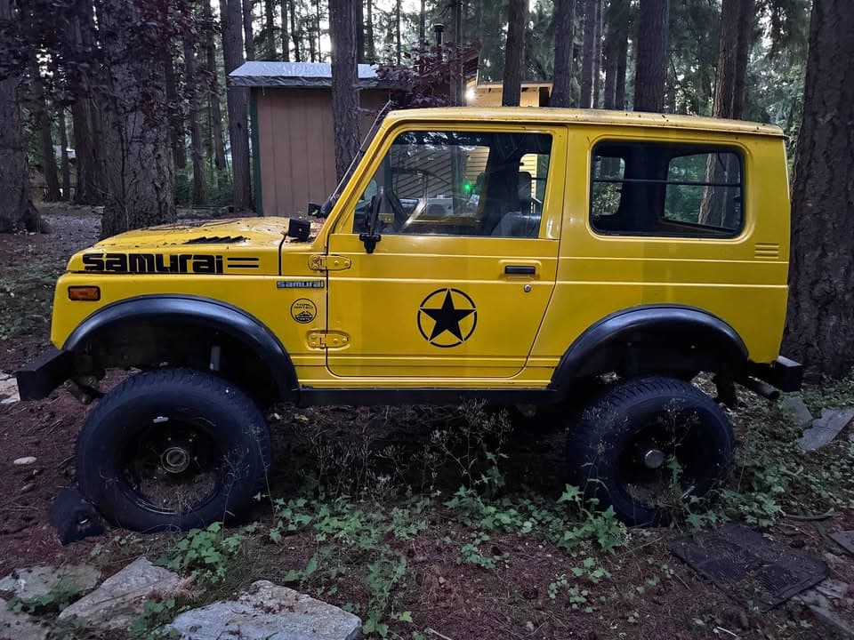 1986 Suzuki Samurai JA Convertible SUV