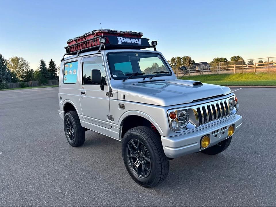 1996 Suzuki Samurai Jimny Toad Tow Behind