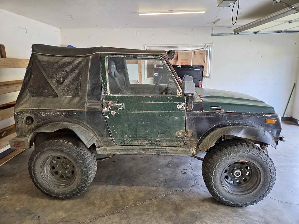 1986 Suzuki Samurai JA Convertible SUV